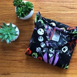 Jack Skellington Scrub Top
